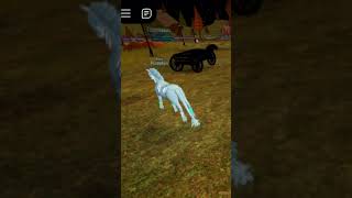 Normal day in horse world horse horseworld roblox [upl. by Brookhouse]