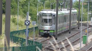 Bahnverkehr Niedersachen Ein von der Stadtbahn Hannover [upl. by Halilahk]