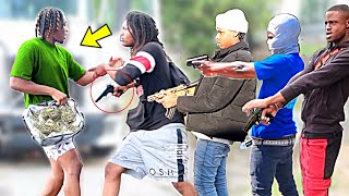 CRAZIEST Hood Pranks of 2024 GONE WRONG [upl. by Ordnaxela]