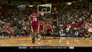 Dwyane Wade posterizes Anderson Varejao [upl. by Camroc117]