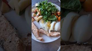 Delicious salmon salad shorts salmon salad delicious deliciousfood [upl. by Ybreh]