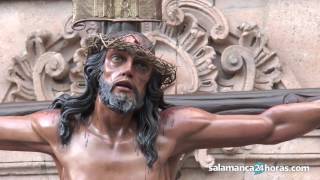 Semana Santa Salamanca 2017  Procesión del Cristo de la Agonía [upl. by Oniratac]