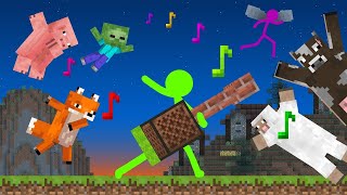 Note Block Universe  Animation vs Minecraft Shorts Ep 29 [upl. by Miltie]