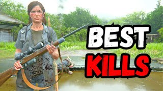 The Last of Us 2 ● Best Kills Compilation GROUNDED [upl. by Salahcin]