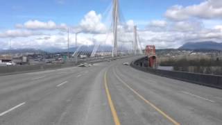 A look at the old Port Mann Bridge which is being dismantled [upl. by Portwine]