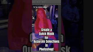 Create a Quick Mask for Accurate Selections in Photoshop shorts [upl. by Eibba]