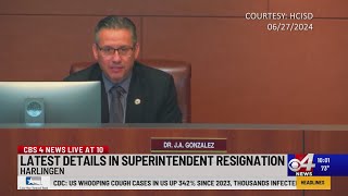 Exclusive Financial issues at center of Harlingen CISD superintendent resignation [upl. by Wendalyn]