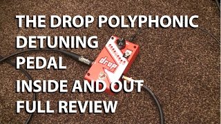 The Drop Detuning Pedal  An Inside and Out Full Review With Playing  Tony Mckenzie [upl. by Anemolihp38]