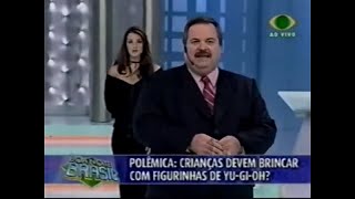 TRECHOS GILBERTO BARROS YUGIOH NO BOA NOITE BRASIL [upl. by Llenreb724]