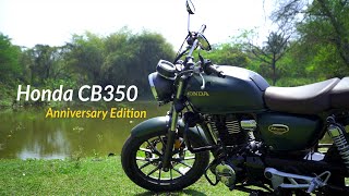 Riding the Honda Highness CB350 Anniversary Edition  Pure Motovlog  Nature Moto [upl. by Whiting709]