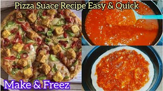 Homemade Pizza Sauce🍕 Make and Store Recipe  Pizza sauce recipe  quick and easy [upl. by Raimund47]