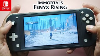 Immortal Fenyx Rising Gameplay Nintendo Switch Lite [upl. by Lerrud]