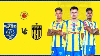 kerala blasters vs hyderabad live streaming [upl. by Salkcin257]