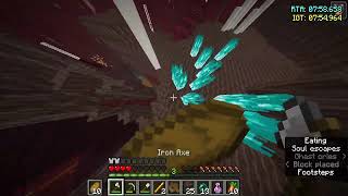 Minecraft Speedrun Random Seed AnyGlitchless 1161 1757 [upl. by Adnorahc]