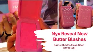 Nyx Reveal New Butter Blushes  Some Shades Have Been Revealed [upl. by Pollux122]