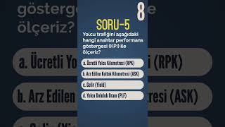 Q5 KPI2 Kritik Performans Göstergeleri havacılık RevenuePassengerKilometer AirlineMetrics [upl. by Enoed]