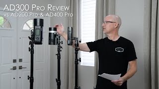 AD300 Pro review vs AD200 and AD400 [upl. by Nica461]