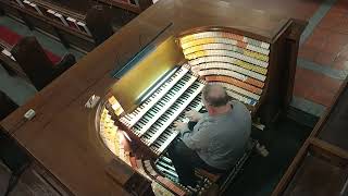 Lemmens Fanfare in D West Point Cadet Chapel Organ [upl. by Alitta]