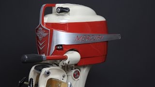 1956 Mercury Mark 25 vintage outboard [upl. by Une]