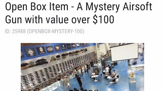 Evike Airsoft Mystery Open Box  65 with 100 value [upl. by Nilkoorb788]