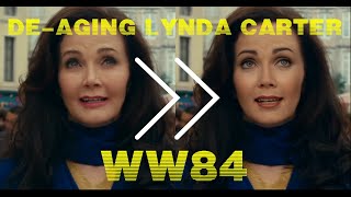 Deaging Lynda Carter in Wonder Woman 1984 DeepFake [upl. by Aire]