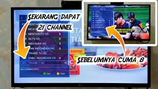 Cara Mendapatkan Banyak Siaran TV Digital Di Set Top Box [upl. by Stephi303]