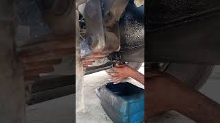 How to oil replace Stationary engine restoration [upl. by Ardnaz]