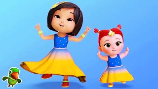 Chinki Minki Thi Do Behne चिंकी मिंकी Lalaji Ne Kela Khaya  Ladoo Kids Nursery Rhymes for Babies [upl. by Yentroc]