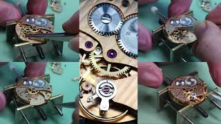 Revue Thommen Watch Movement Assembly [upl. by Ahseele]