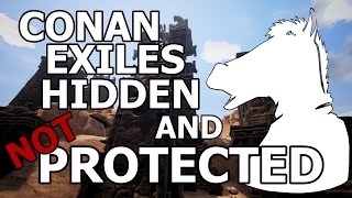 CONAN EXILES HIDDEN and PROTECTED Episode 9 [upl. by Aidua]