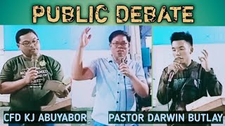 DEBATE Pastor Darwin Butlay Vs CFD Kenneth Joseph Abuyabor Topic TRUE CHURCH [upl. by Nednil630]