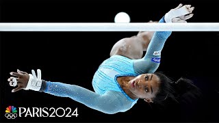 Simone Biles can still do what no one else can  full routines from Gymnastics worlds qualifying [upl. by Romano]