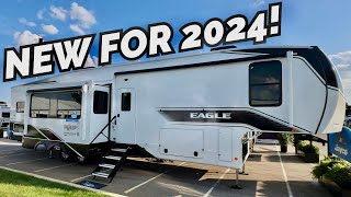 NEW fifth wheel RV with 2 bedrooms 2024 Jayco Eagle 360DBOK [upl. by Motteo]