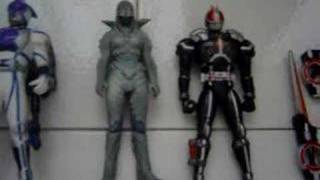 Masked Rider 555 figures [upl. by Ylrak858]