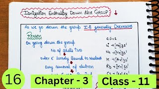 Periodic Trends of Ionization Enthalpy  Class 11 chapter 3  Periodic Table [upl. by Adirem]