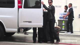 Ian Somerhalder and Nina Dobrev arriving at Comic Con 2013 [upl. by Josiah]