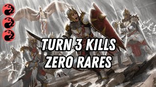 Legion Leadership Zero Rares Budget Combo Historic MTG Arena [upl. by Ahsela]