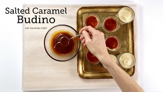 Caramel Budino with Salted Caramel Sauce amp Snowflake Finishing Salt [upl. by Vevay719]