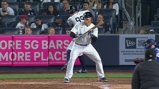 PERFECT BUNT Anthony Rizzo pulls off insane bunt to get hit for Yankees 🤣 [upl. by Aloek]