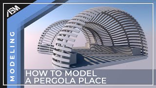 How to model a Pergola Place in Archicad [upl. by Choong36]