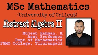 44 automorphism and fixed field  Abstract Algebra  MSc Maths  Second Semester  Calicut  MTH2C06 [upl. by Cormier]