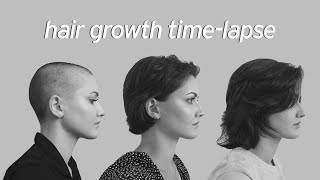 Hair Growth Timelapse  1 Year [upl. by Notnirb]