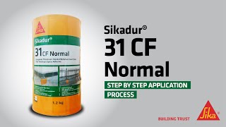 Sikadur® 31 CF Normal  Application Process [upl. by Urban295]