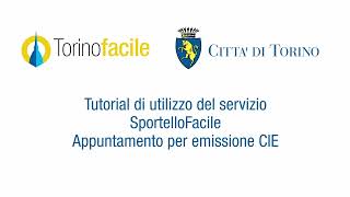 Tutorial Sportellofacile Appuntamento emissioni CIE [upl. by Gnouh]