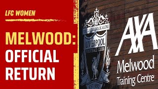 Liverpool FC return to historic Melwood training ground  Official opening [upl. by Maison9]