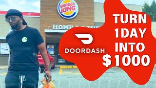 Doordash Challenge 1 Day  1k [upl. by Atenahs596]