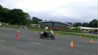 Moto Gymkhana  BMW 1150 Adventure Bib 52 at Touratech [upl. by Lolly]