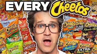 We Tried EVERY Cheetos Flavor [upl. by Ahsilef]