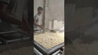 STasty  Snake Lyder Frying Preparation process  Fryums  shorts STasty [upl. by Hamehseer538]