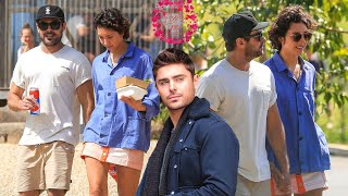 Zac Efron New Girlfriend Vanessa Valladares [upl. by Ireland]